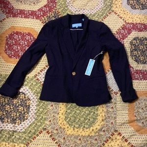 Draper James navy blue blazer new w tags
